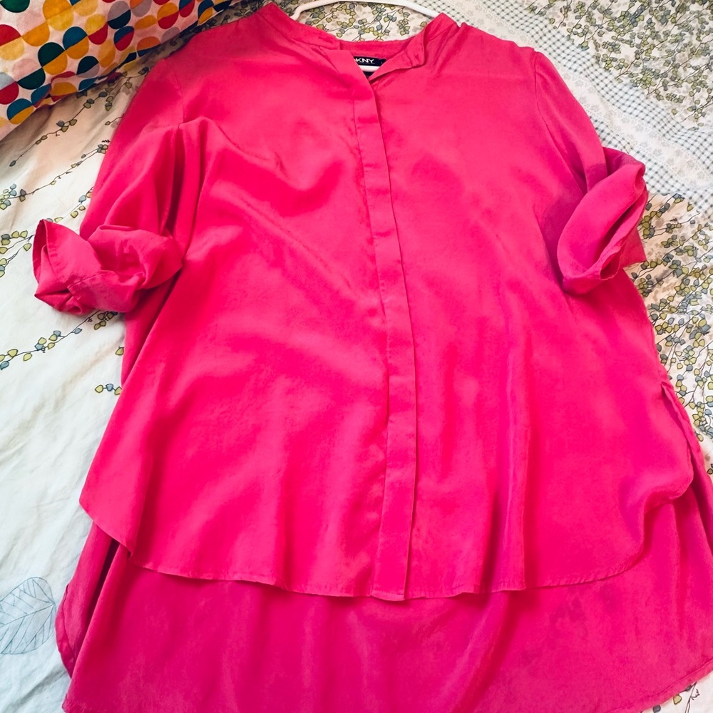 DKNY women blouse large